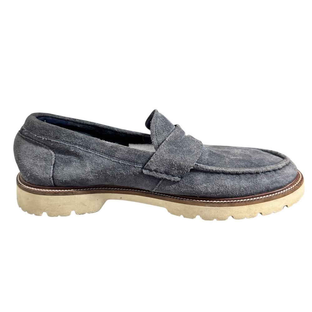 Cole Haan American Classics Penny Loafers Men 7M Blue Preppy Old Money Classic